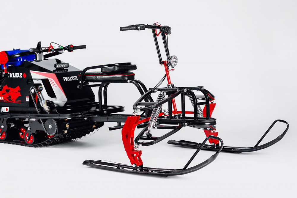 Лыжный модуль IKUDZO TERRAIN с подогревом ручек металлические лыжи в Энгельсе