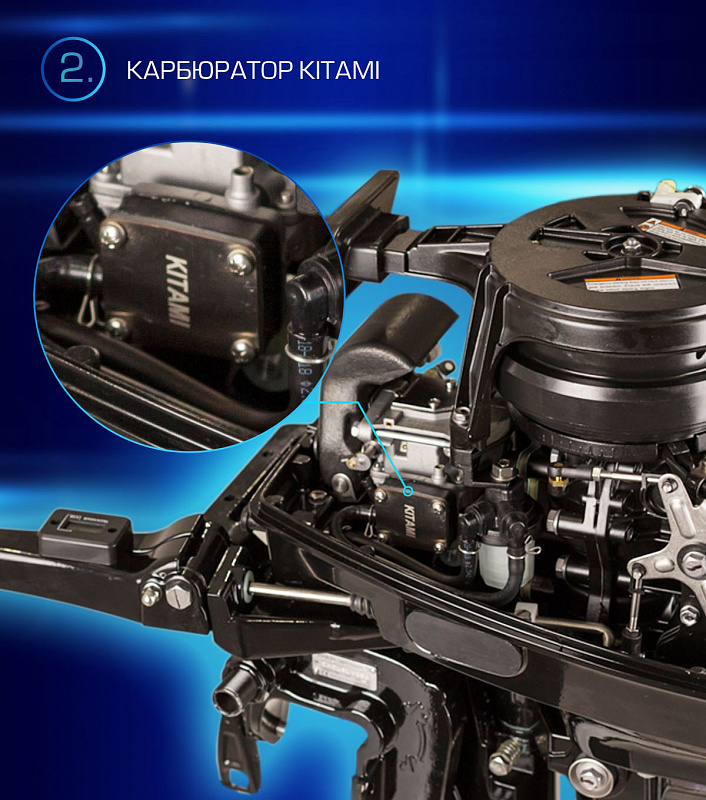 Лодочный мотор MARLIN PROLINE MP 9.9(20) AMHL FORCE в Энгельсе