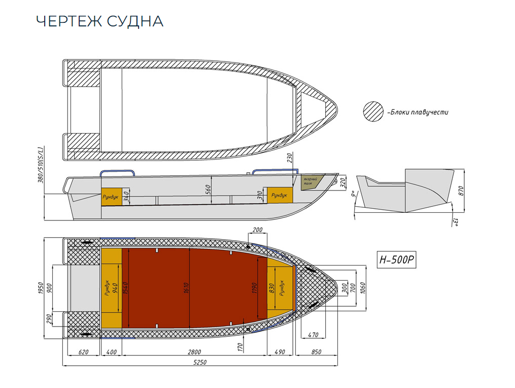 Алюминиевая лодка Неман-500 P в Энгельсе
