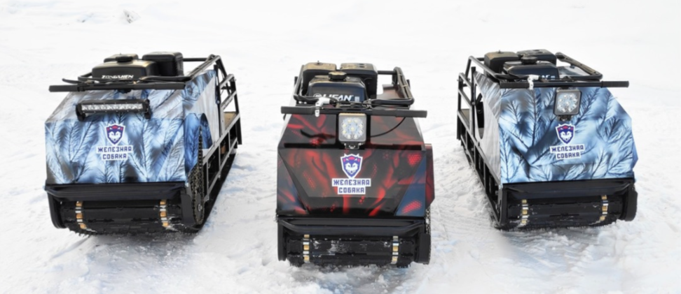 Мотобуксировщик Irondog (Железная собака) M500 13  Камуфляж Охотник в Энгельсе