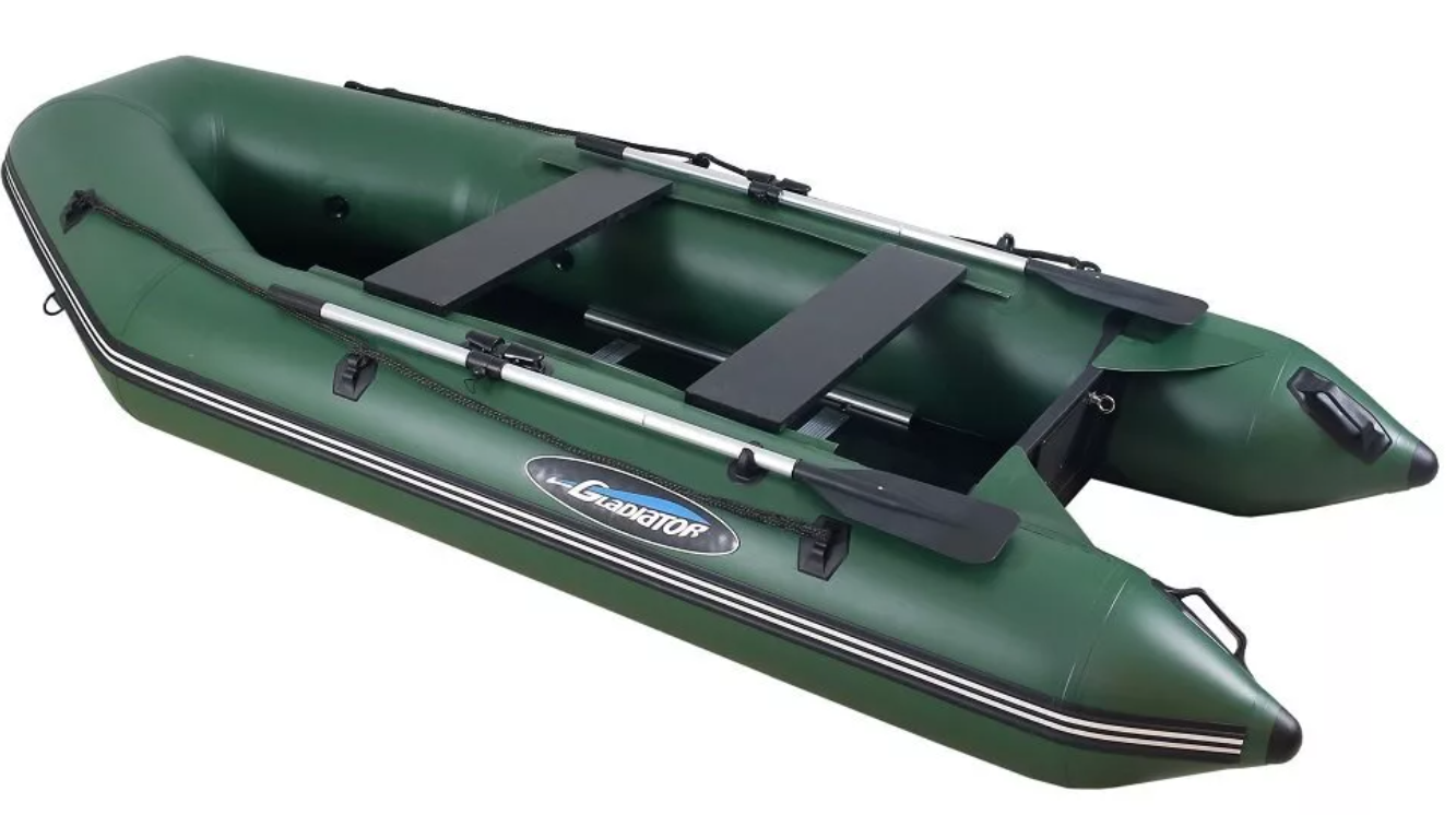 МОТОРНО-ГРЕБНАЯ ЛОДКА ПВХ GLADIATOR A 280 ТК С ФАНЕРНЫМ ДНОМ в Энгельсе