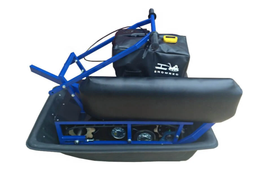 Мини-мотобуксировщик Альбатрос-М с фарой в Энгельсе