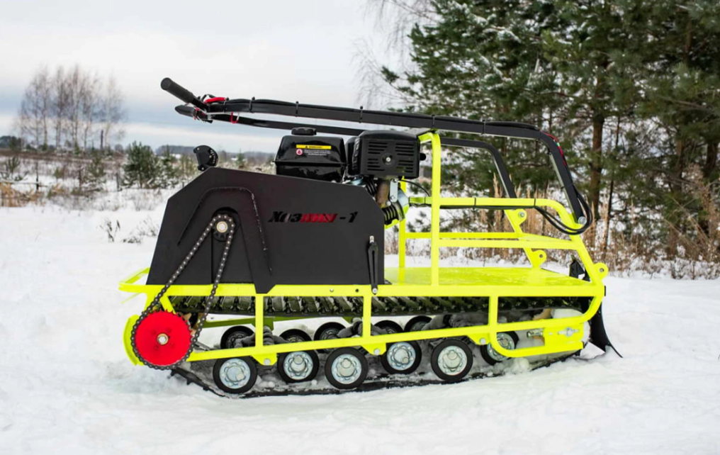 Мотобуксировщик Бурлак ХОЗЯИН-1 (капот металл) в Энгельсе