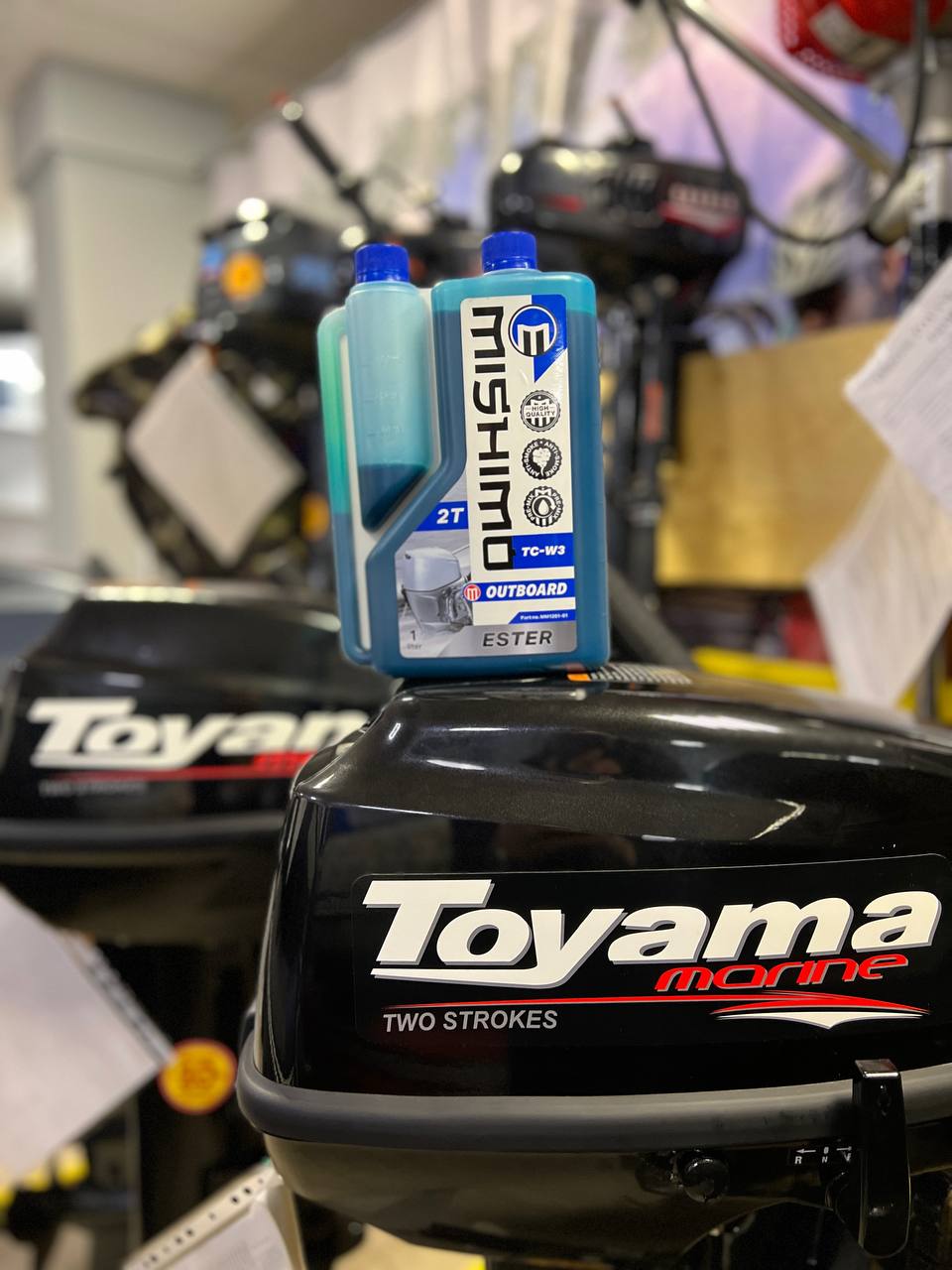 Масло MISHIMO 2T OUTBOARD (ESTER) полусинтетика 1 л в Энгельсе
