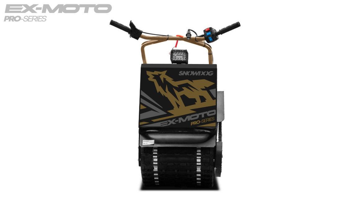 Мотобуксировщик EX-MOTO SNOWDOG S380 8л.с. в Энгельсе