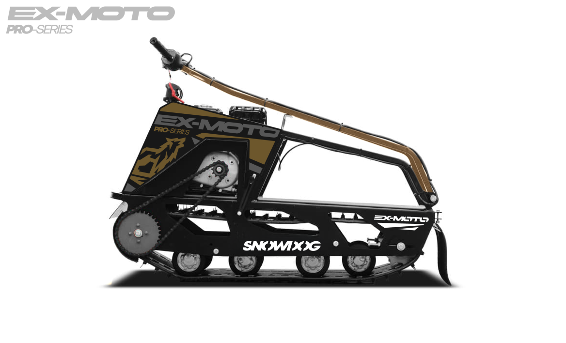 Мотобуксировщик EX-MOTO SNOWDOG S380 8л.с. в Энгельсе