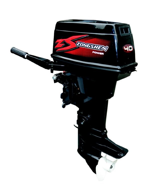 Лодочный мотор Zongshen T40 (+руль+пульт) в Энгельсе