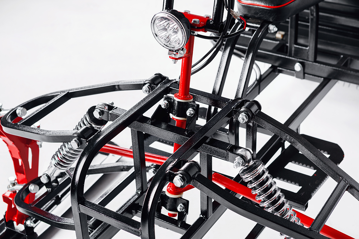 Лыжный модуль IKUDZO с подогревом ручек пластиковые лыжи в Энгельсе