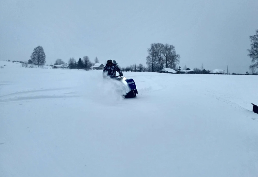 Мотобуксировщик Альбатрос-XLV 9 мини, тележки, 1250 мм в Энгельсе