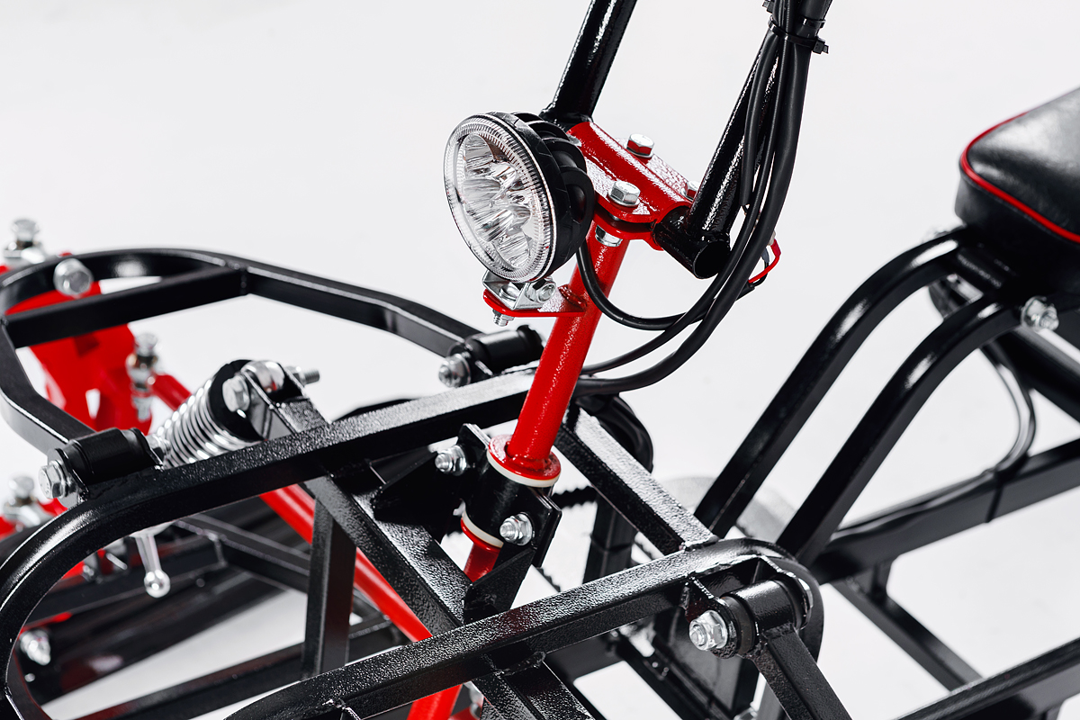 Лыжный модуль IKUDZO с подогревом ручек пластиковые лыжи в Энгельсе