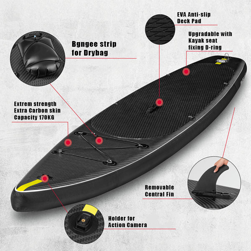 SUP (САП) ДОСКА MISHIMO CARBON DARKSIDE 11’ (335СМ) в Энгельсе