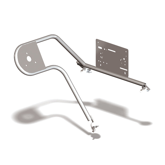 Стойка рулевая с креплением на баллон надувной лодки 25мм в Энгельсе