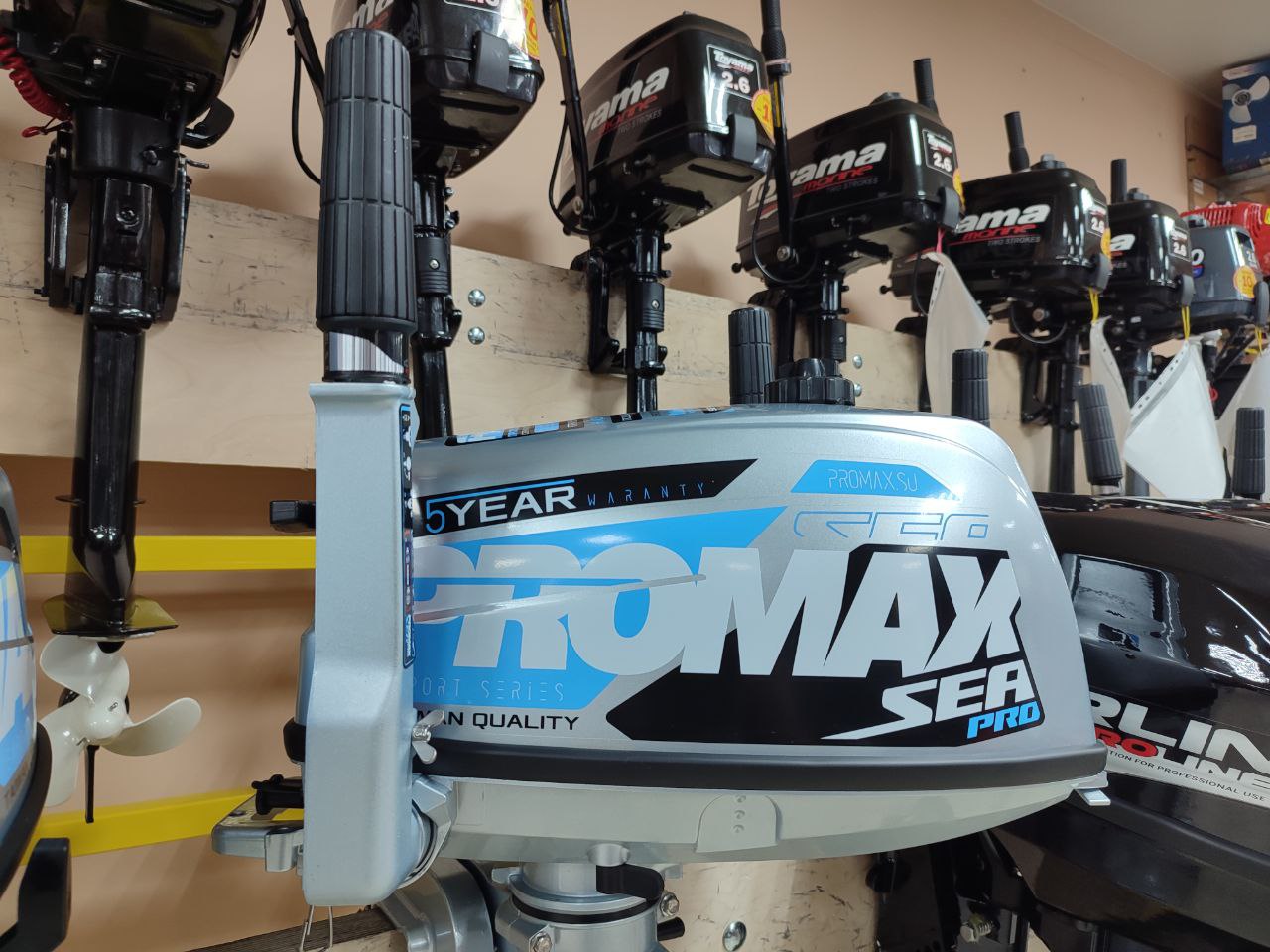 Лодочный мотор PROMAX SP5FHS (внешний бак 12 л) в Энгельсе