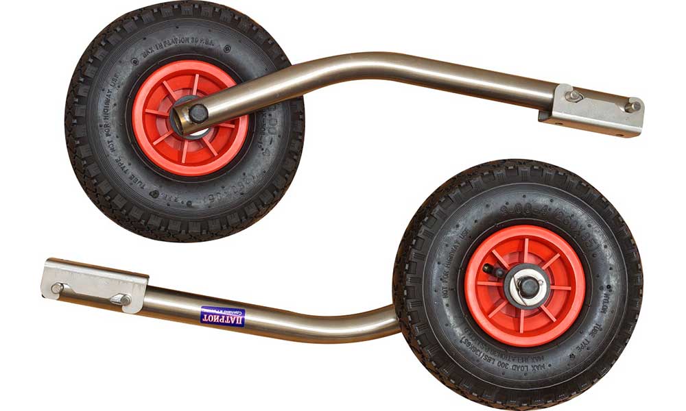 Транцевые колеса модульные удлиненные из нержавеющей стали в Энгельсе