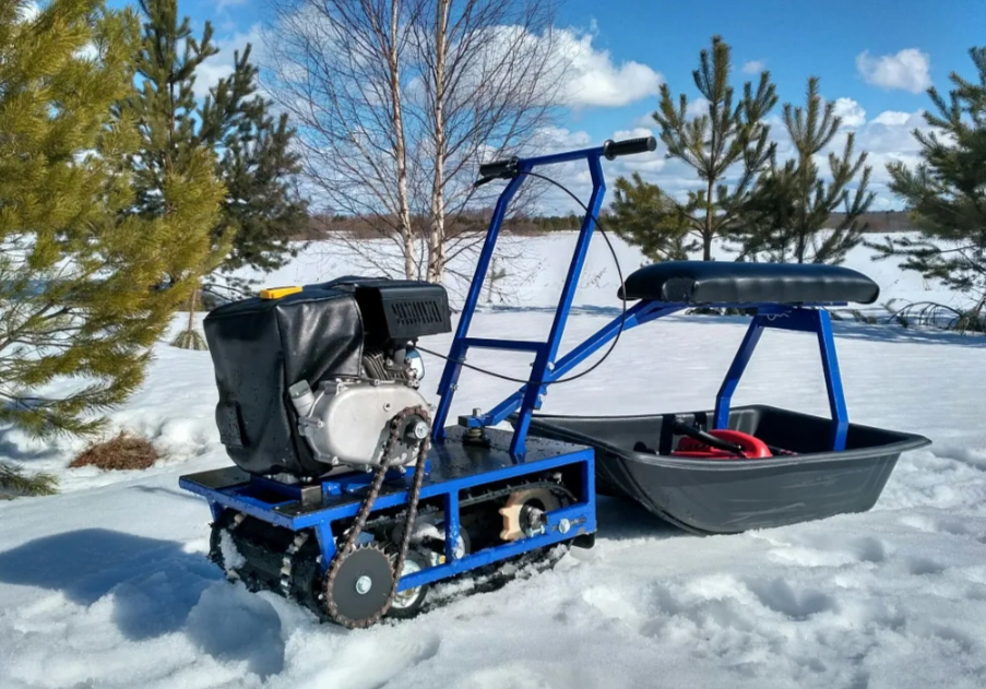 Мини-мотобуксировщик Альбатрос-М без фары в Энгельсе