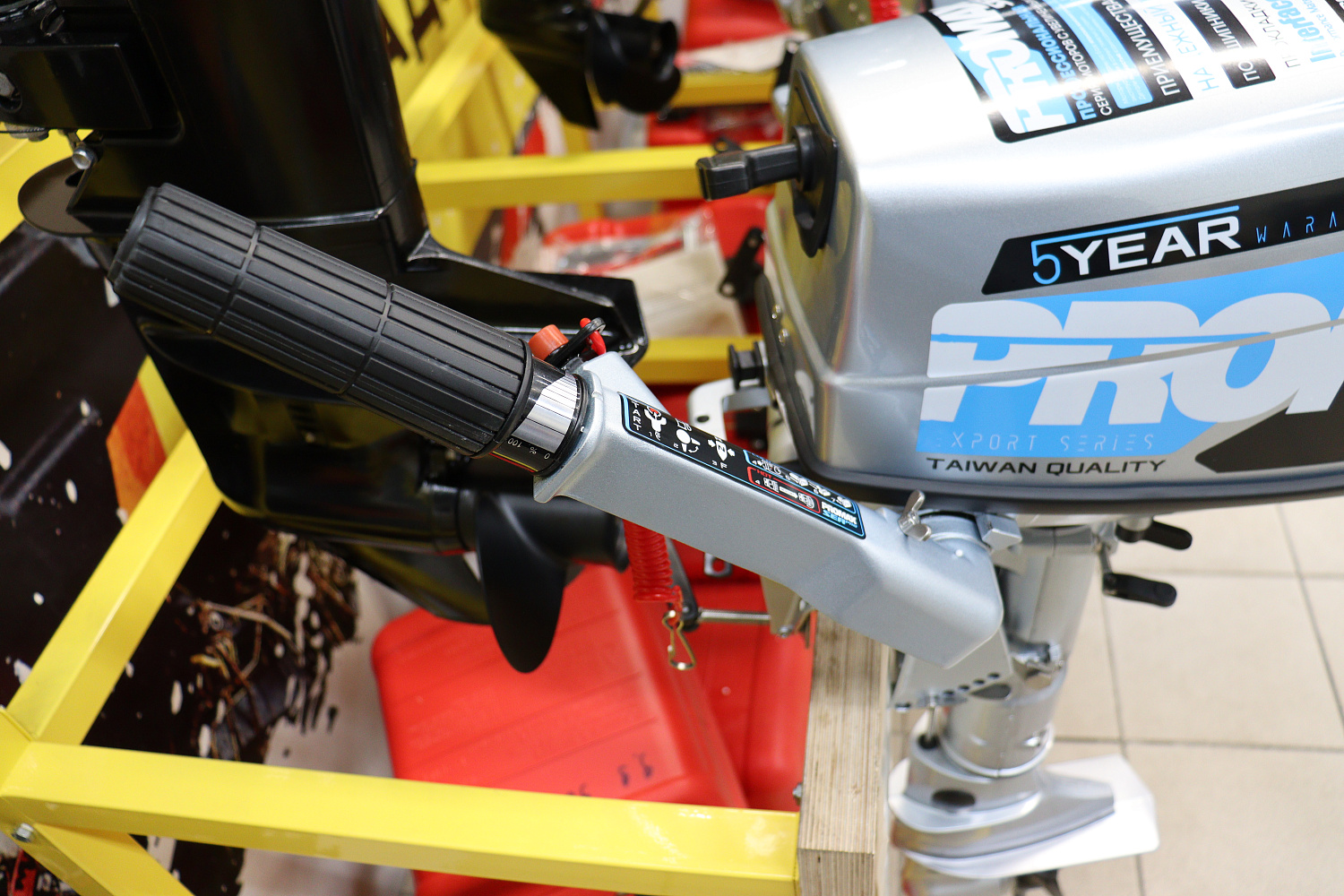 Лодочный мотор PROMAX SP5FHS (внешний бак 12 л) в Энгельсе