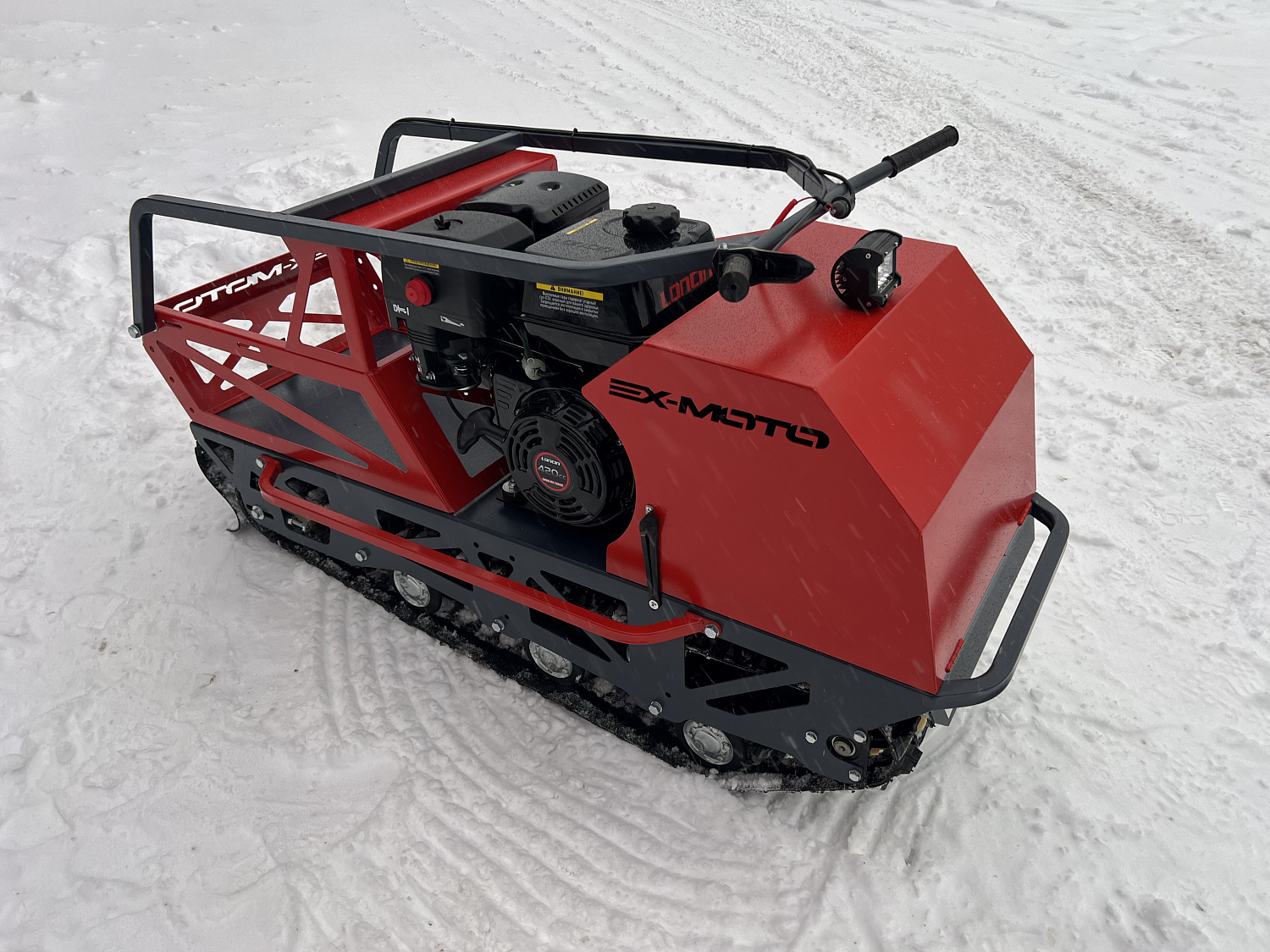 Мотобуксировщик EX-MOTO SNOWDOG S500 15л.с в Энгельсе