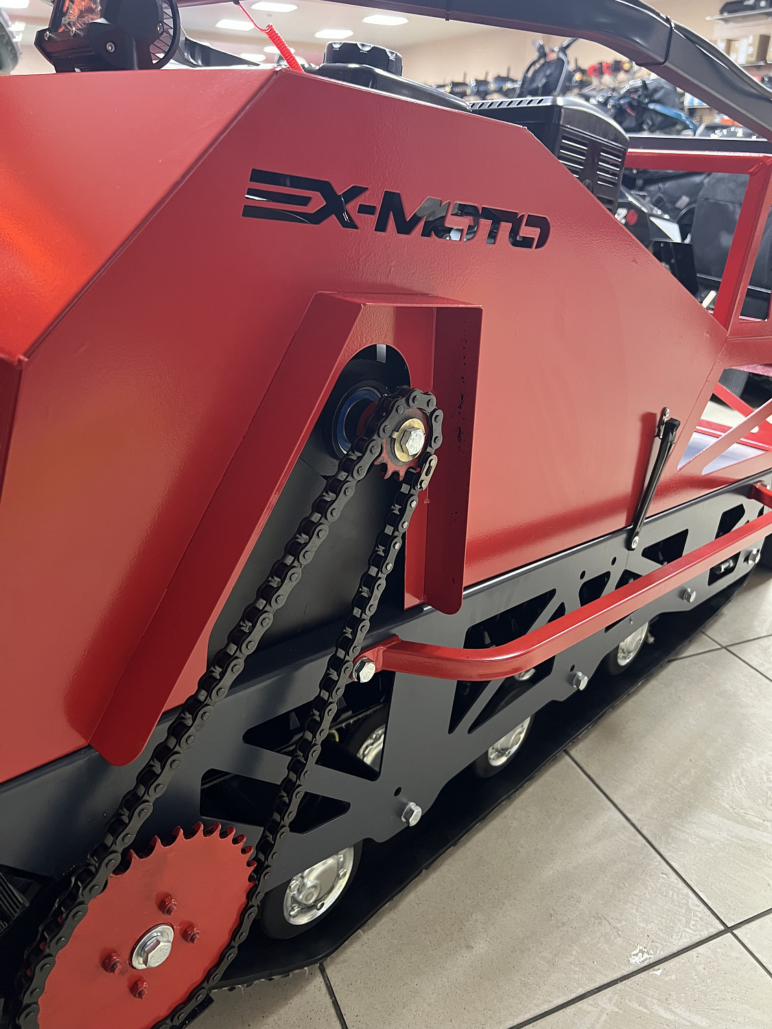 Мотобуксировщик EX-MOTO SNOWDOG S500 15л.с в Энгельсе