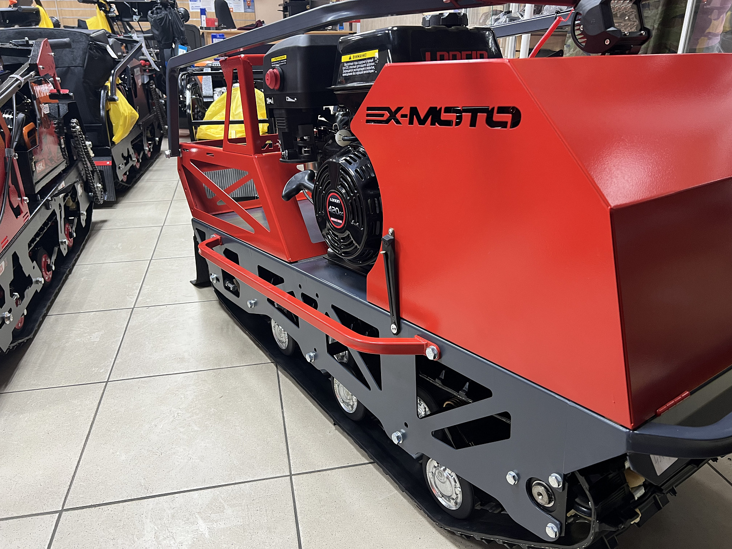 Мотобуксировщик EX-MOTO SNOWDOG S500 15л.с в Энгельсе