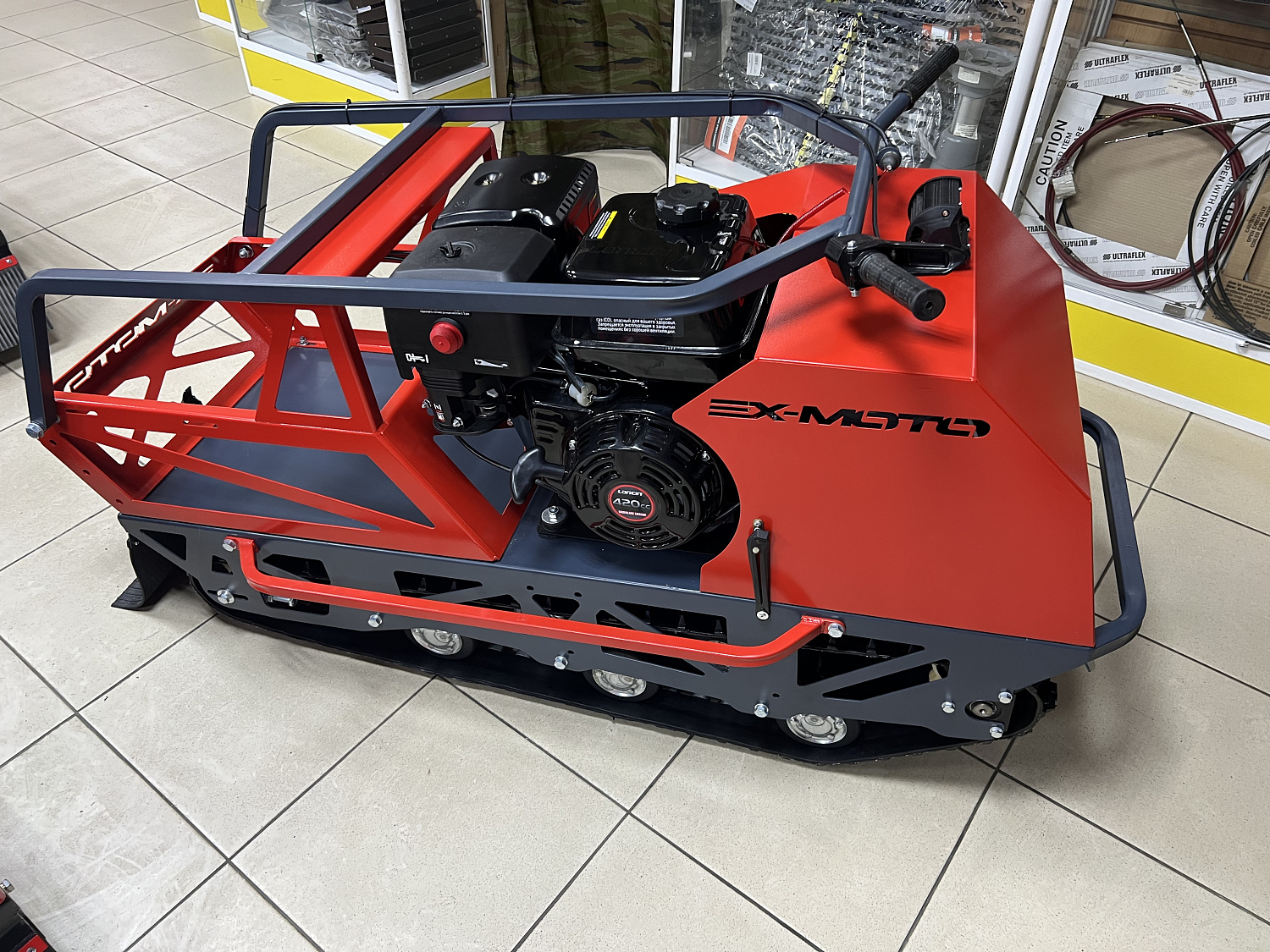 Мотобуксировщик EX-MOTO SNOWDOG S500 15л.с в Энгельсе