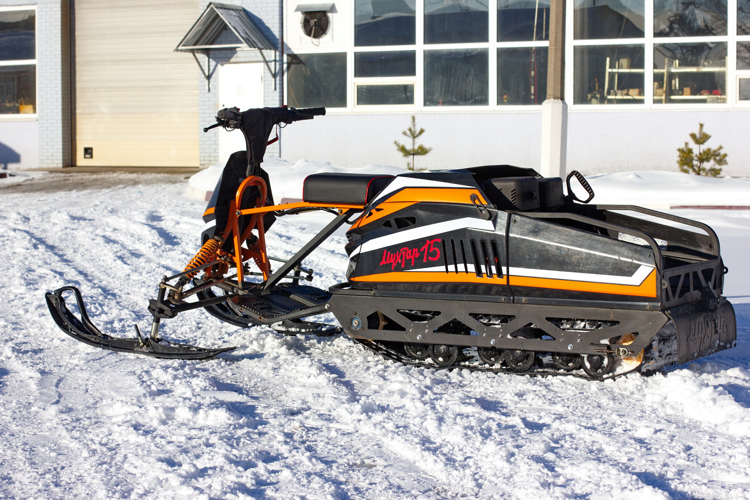 Мотобуксировщик IRBIS Мухтар 15 с лыжным модулем в комплекте в Энгельсе