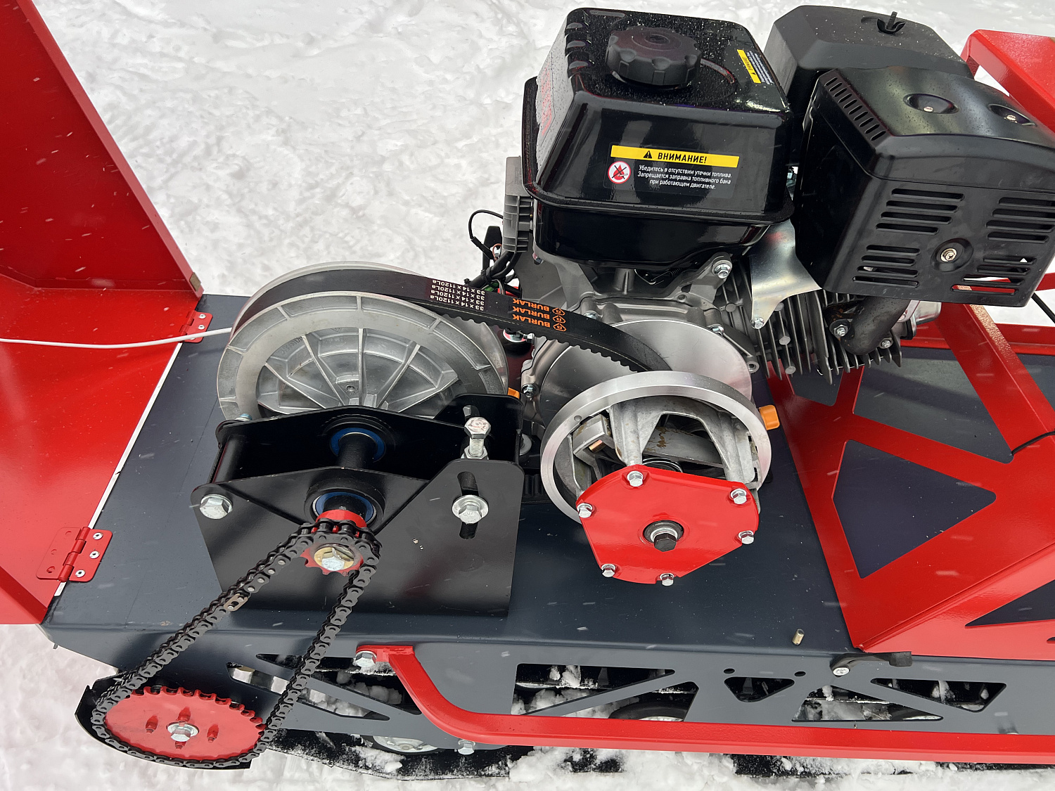 Мотобуксировщик EX-MOTO SNOWDOG S500 15л.с в Энгельсе