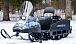 Миниснегоход Бурлак Егерь Экспедитор 15 л.с. , реверс, тормоз, капот белый в Энгельсе