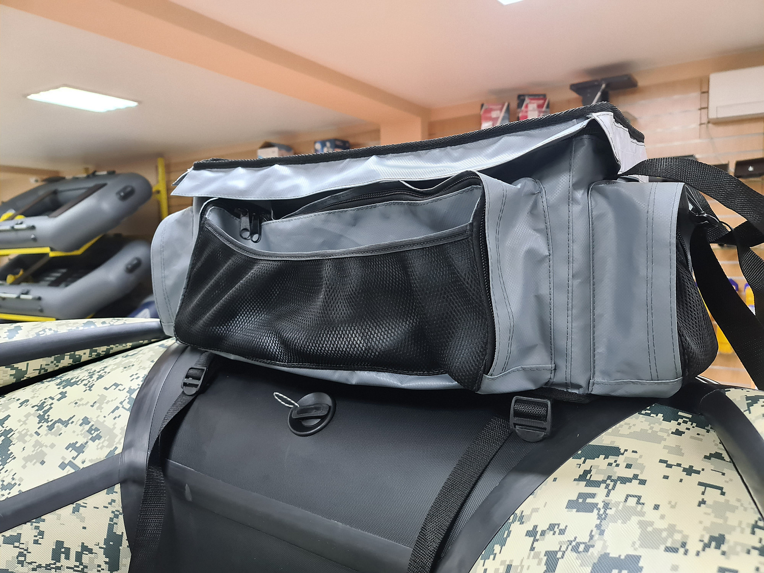 СУМКА ЛЮКС НА БАЛЛОН ДЛЯ ЛОДОК ПВХ 50Х25Х25 СМ в Энгельсе